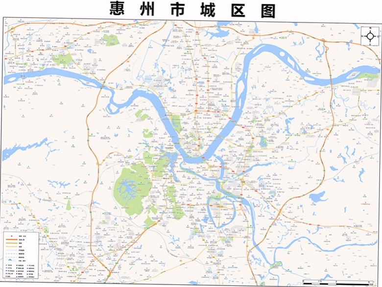 广东惠州地图,广东惠州地图全图高清 惠阳区